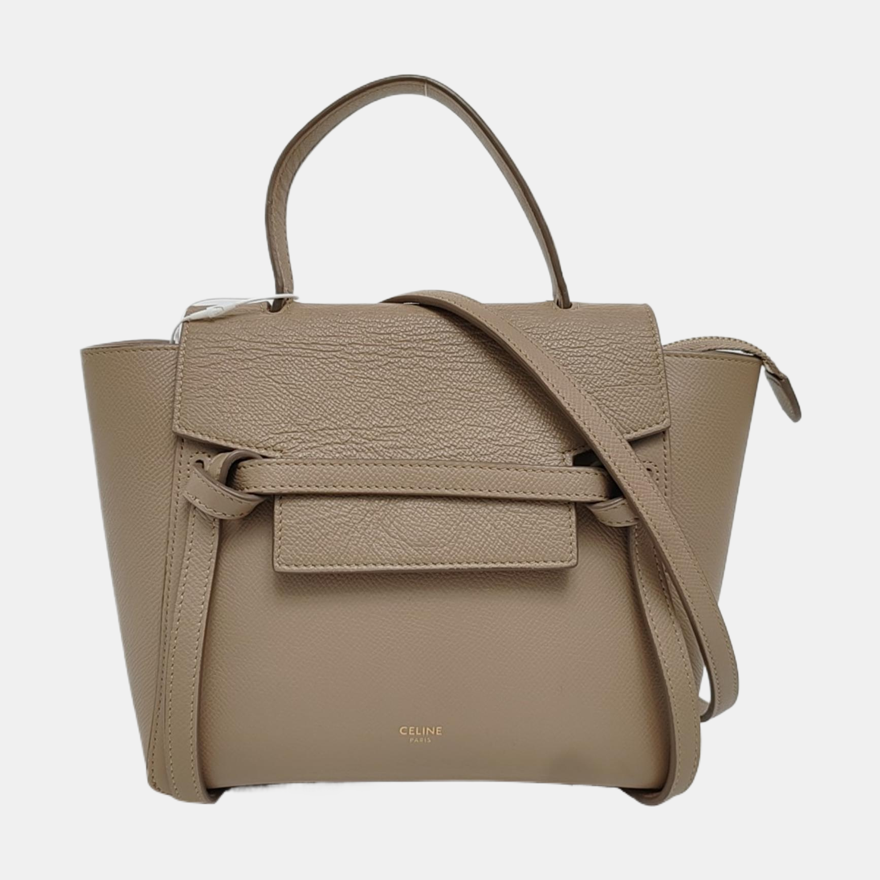 BELT Nano Calfskin Beige
