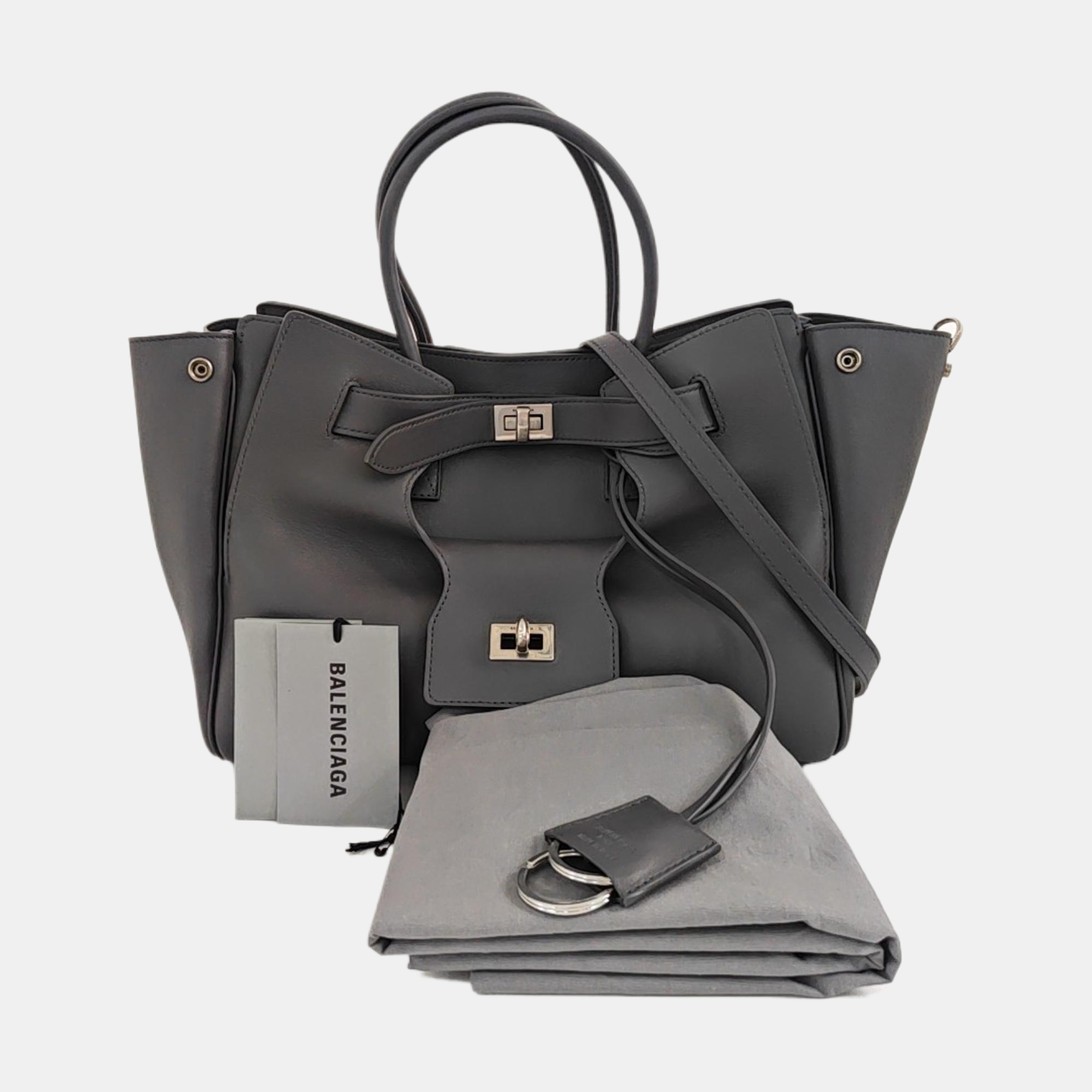 BEL AIR Small Calfskin Gray