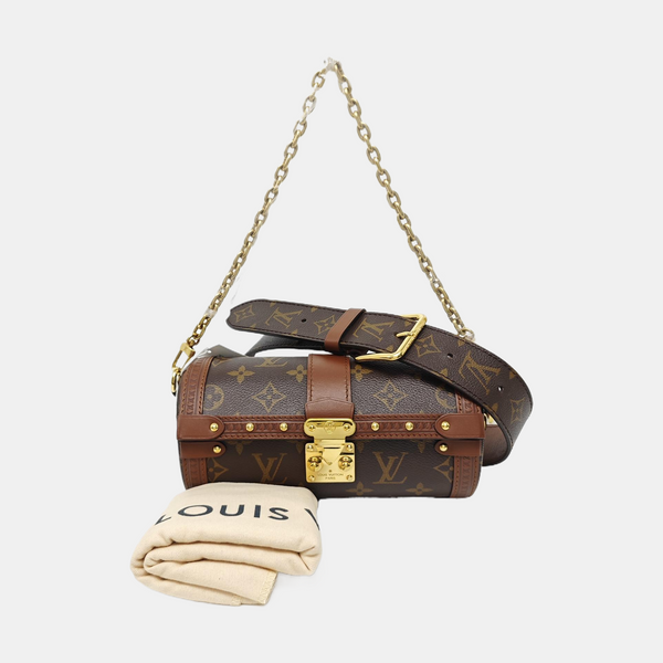 PAPILLON 19 Monogram Coated Canvas Brown