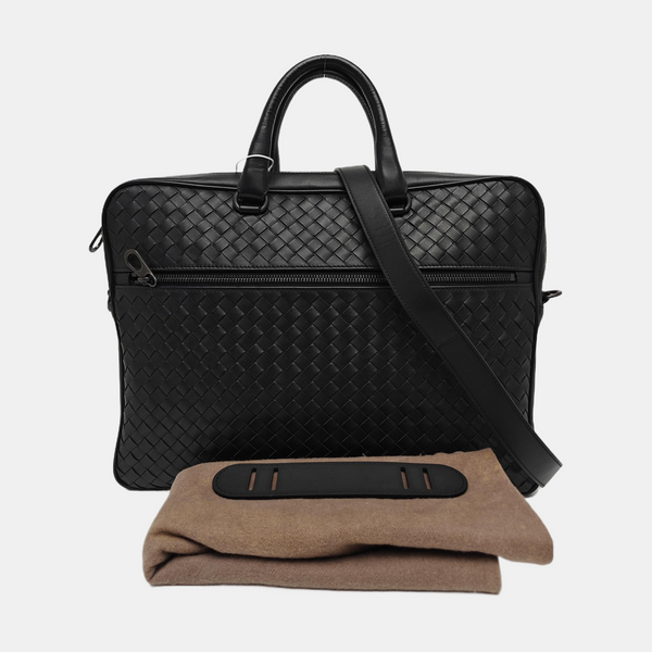 Calfskin Shoulder Bag Black
