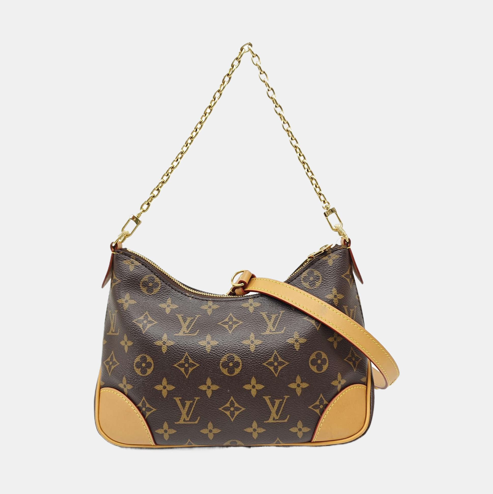 BOULOGNE Monogram Coated Canvas Brown