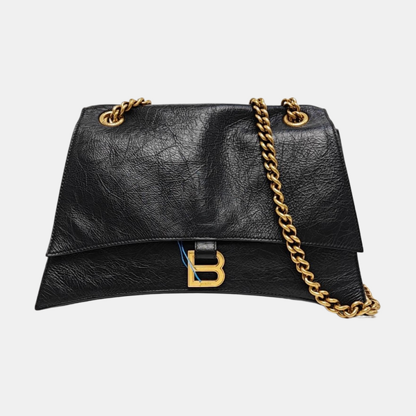 Crush Medium Calfskin Black
