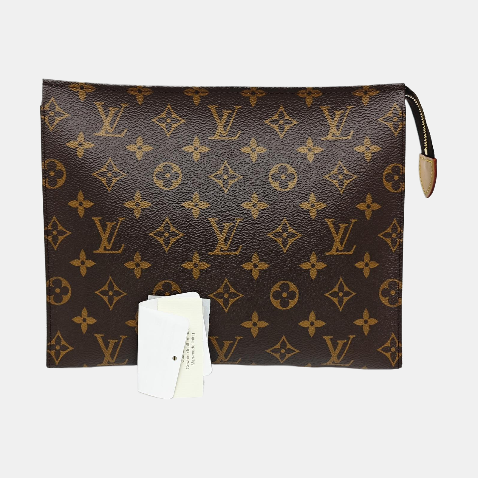 TOILET POCKET 26 Monogram Coated Canvas Brown