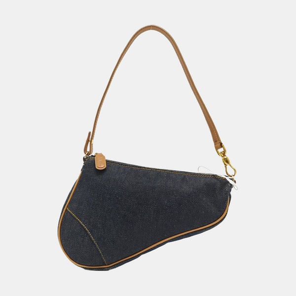 Saddle Mini Canvas Blue