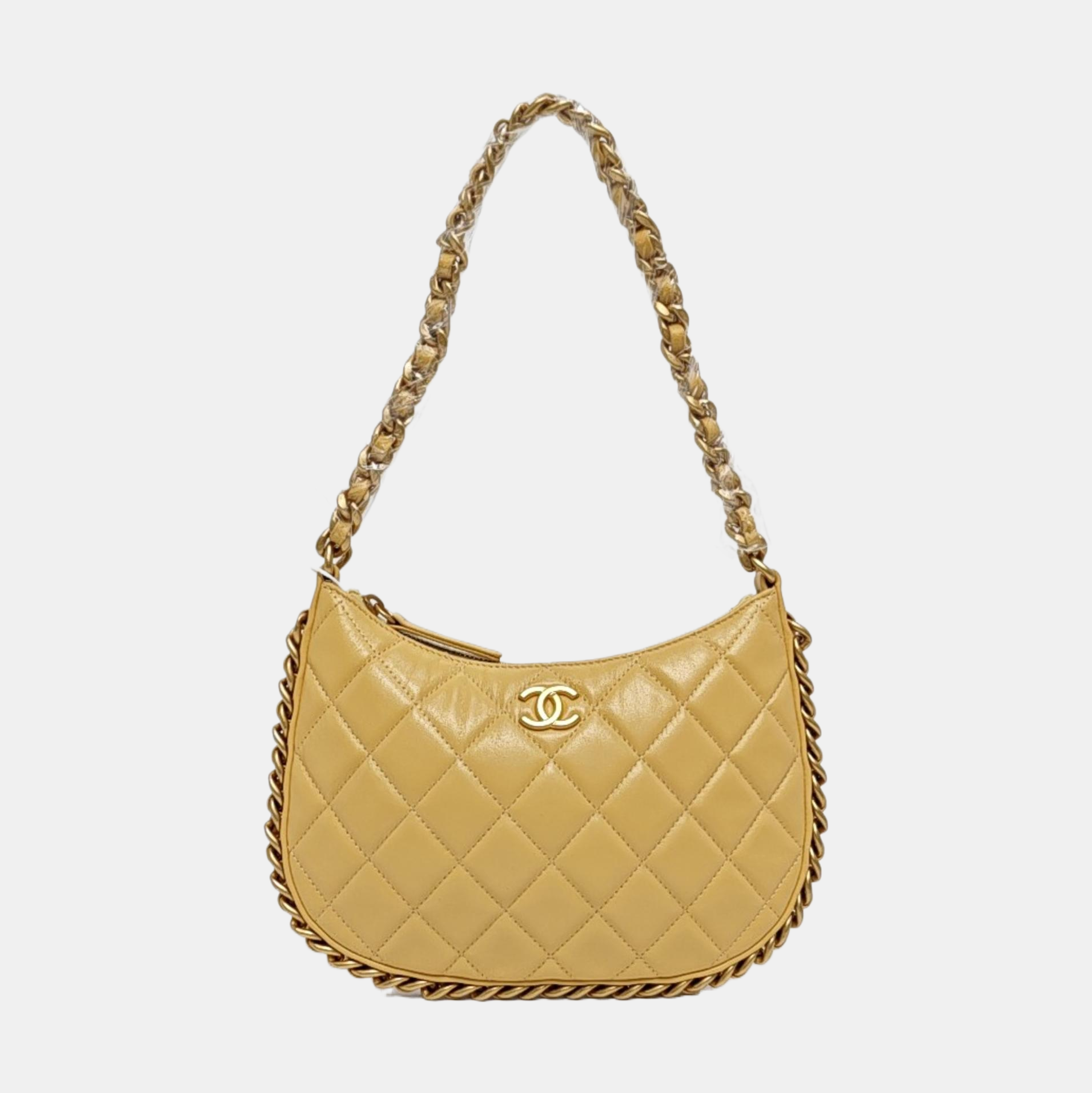 HOBO Quilted Lambskin Yellow
