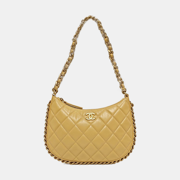 HOBO Quilted Lambskin Yellow