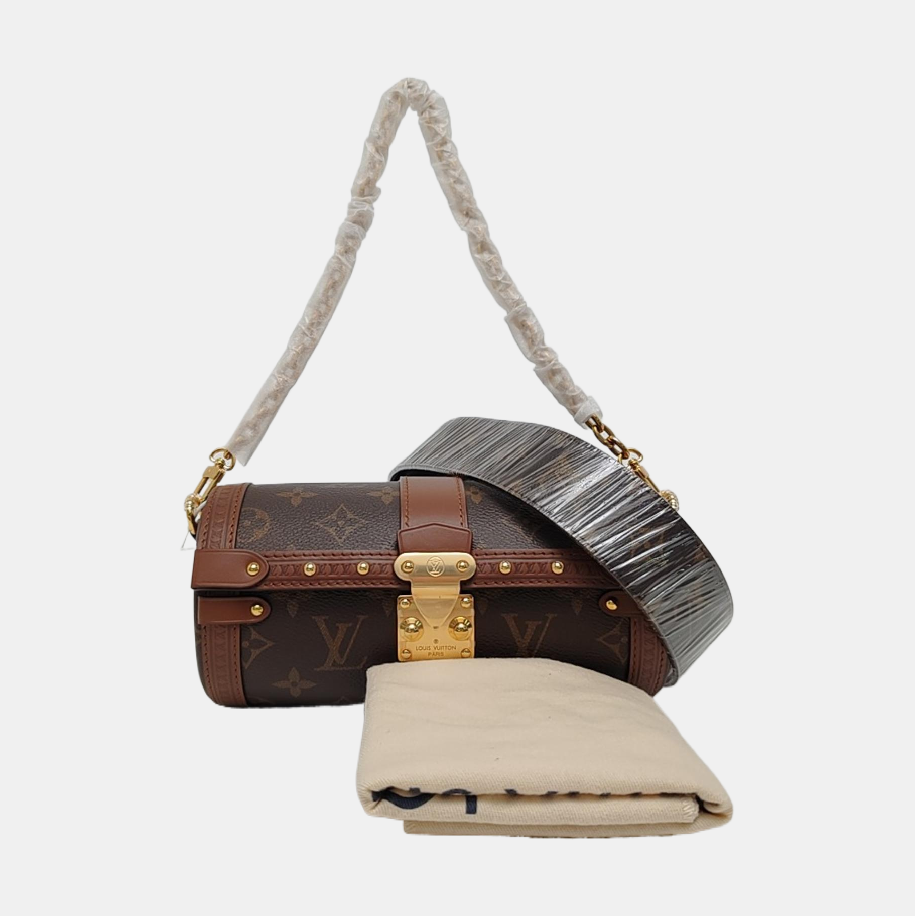 PAPILLON 19 Monogram Coated Canvas Brown