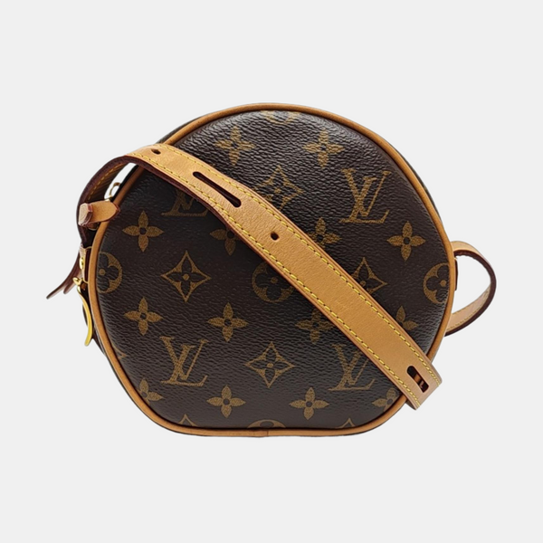 BOITE CHAPEAU PM Monogram Coated Canvas Brown