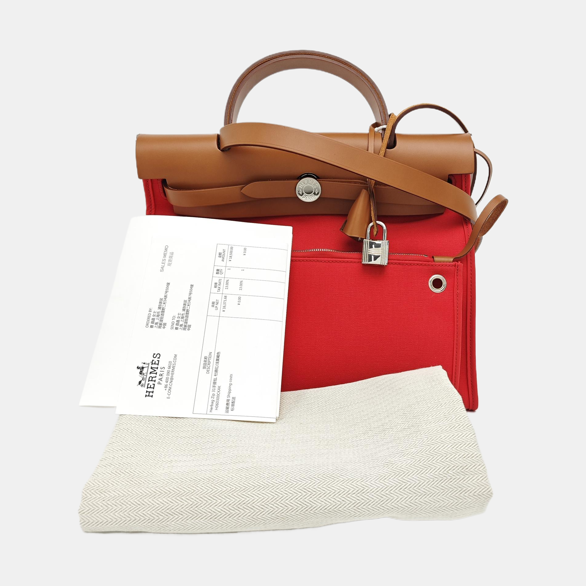 Herbag 31 Canvas Red