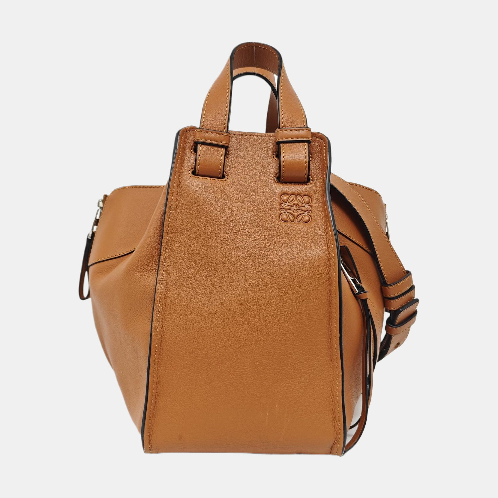 Authenticated pre-owned  Hammock Calfskin Brown - Shoulder Bag at Looply