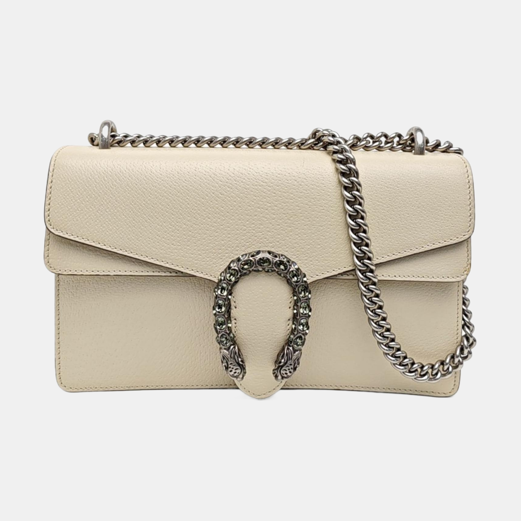 Dionysus Small Calfskin White