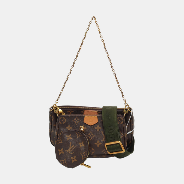 MULTI Monogram Coated Canvas Brown