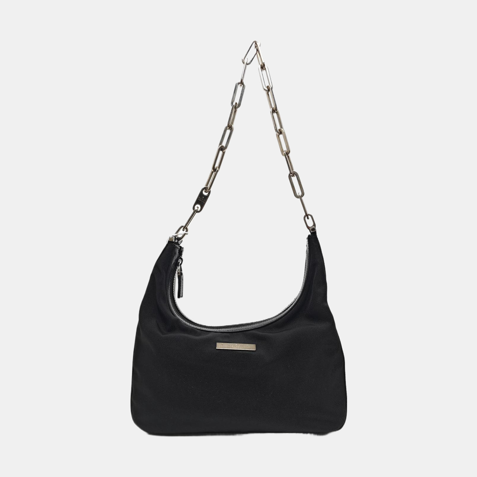 Canvas Shoulder Bag Black