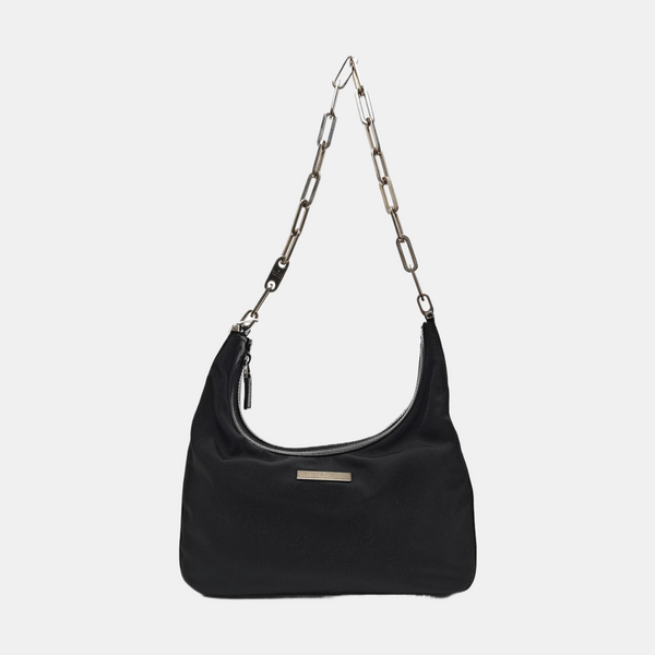 Canvas Shoulder Bag Black
