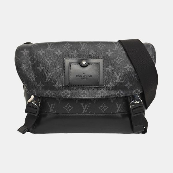 VOYAGER PM Monogram Coated Canvas Black