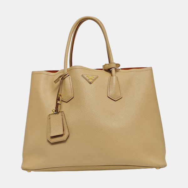 Double Calfskin Beige