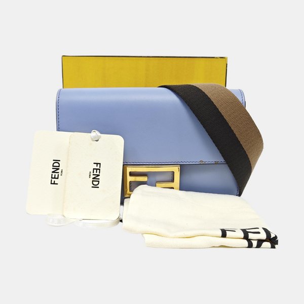 Double F Calfskin Blue