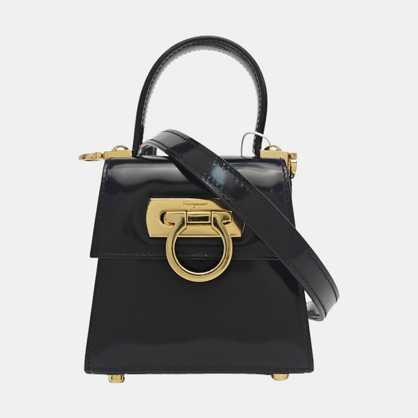 Kelly Extra Small Calfskin Black