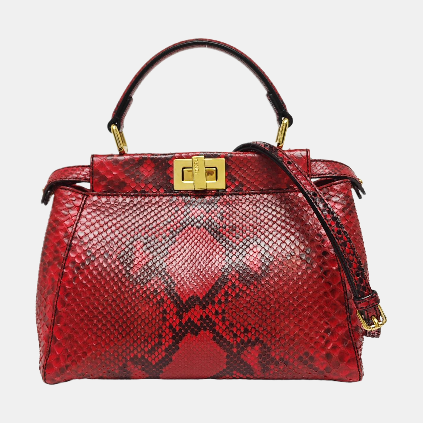 Peekaboo Mini Python Red