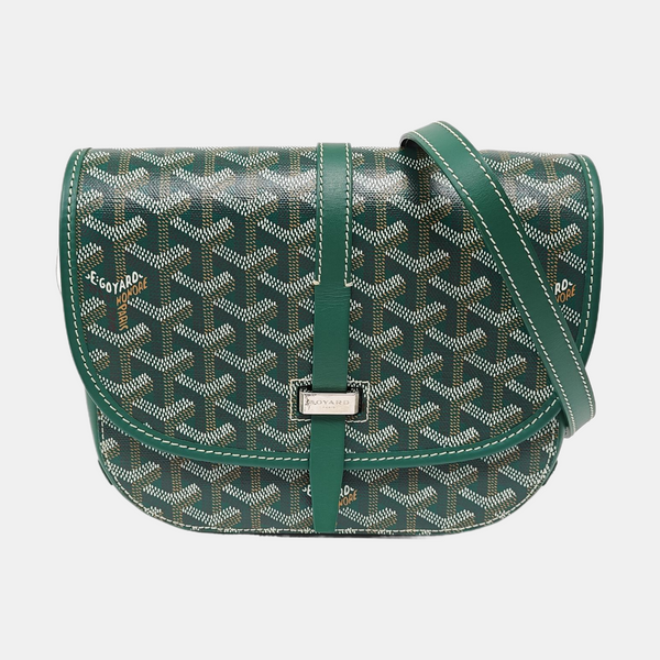 Belvedere Coated Canvas Green