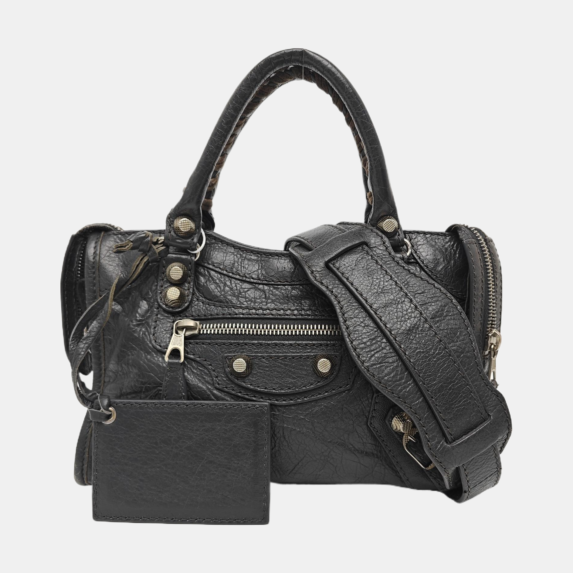 Classic City Mini Lambskin Gray