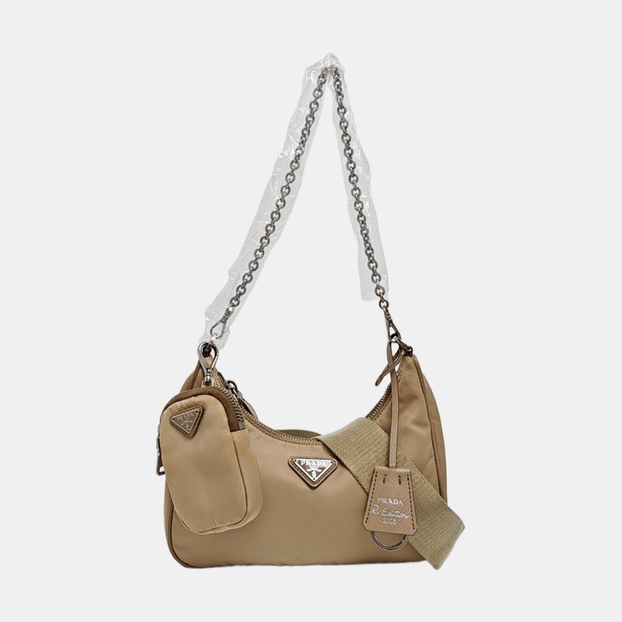 Re-Edition2005 Nylon Beige