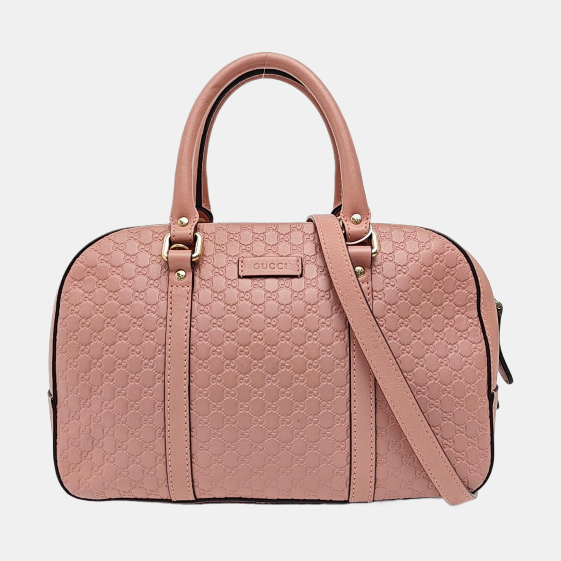 Microguccissima Monogram Calfskin Pink