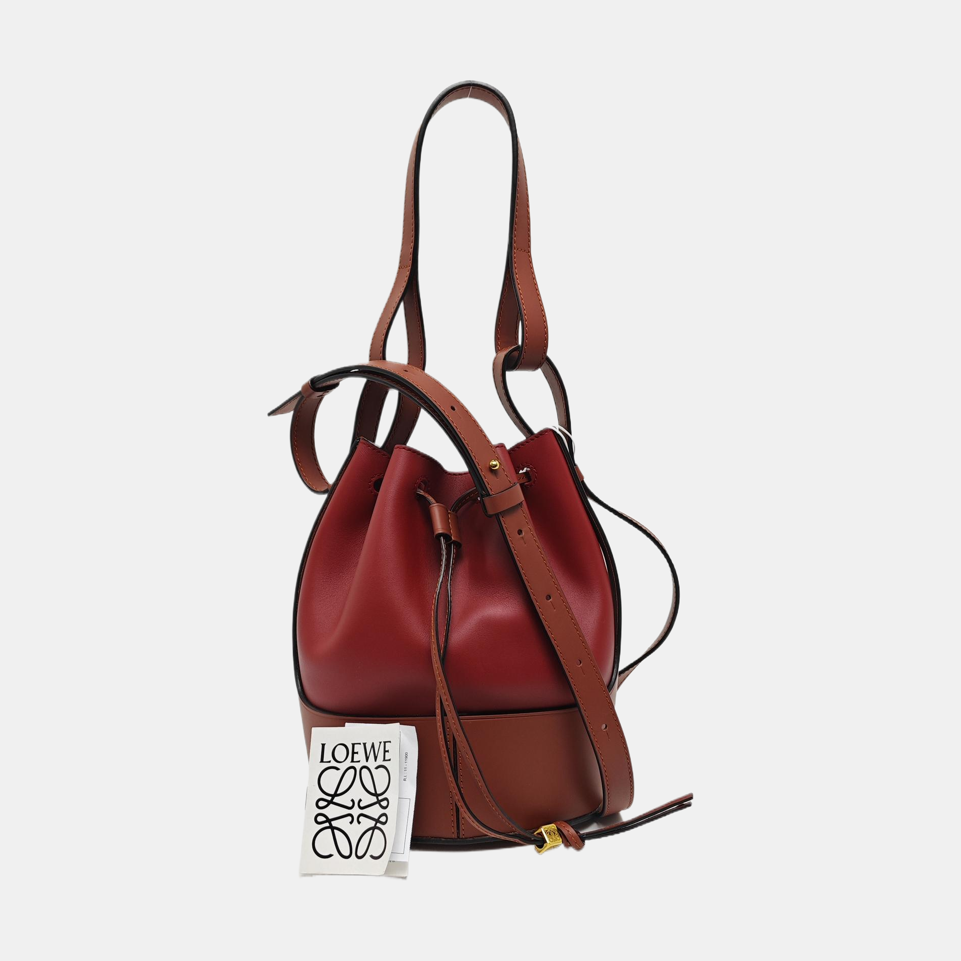 Balloon Small Calfskin Red