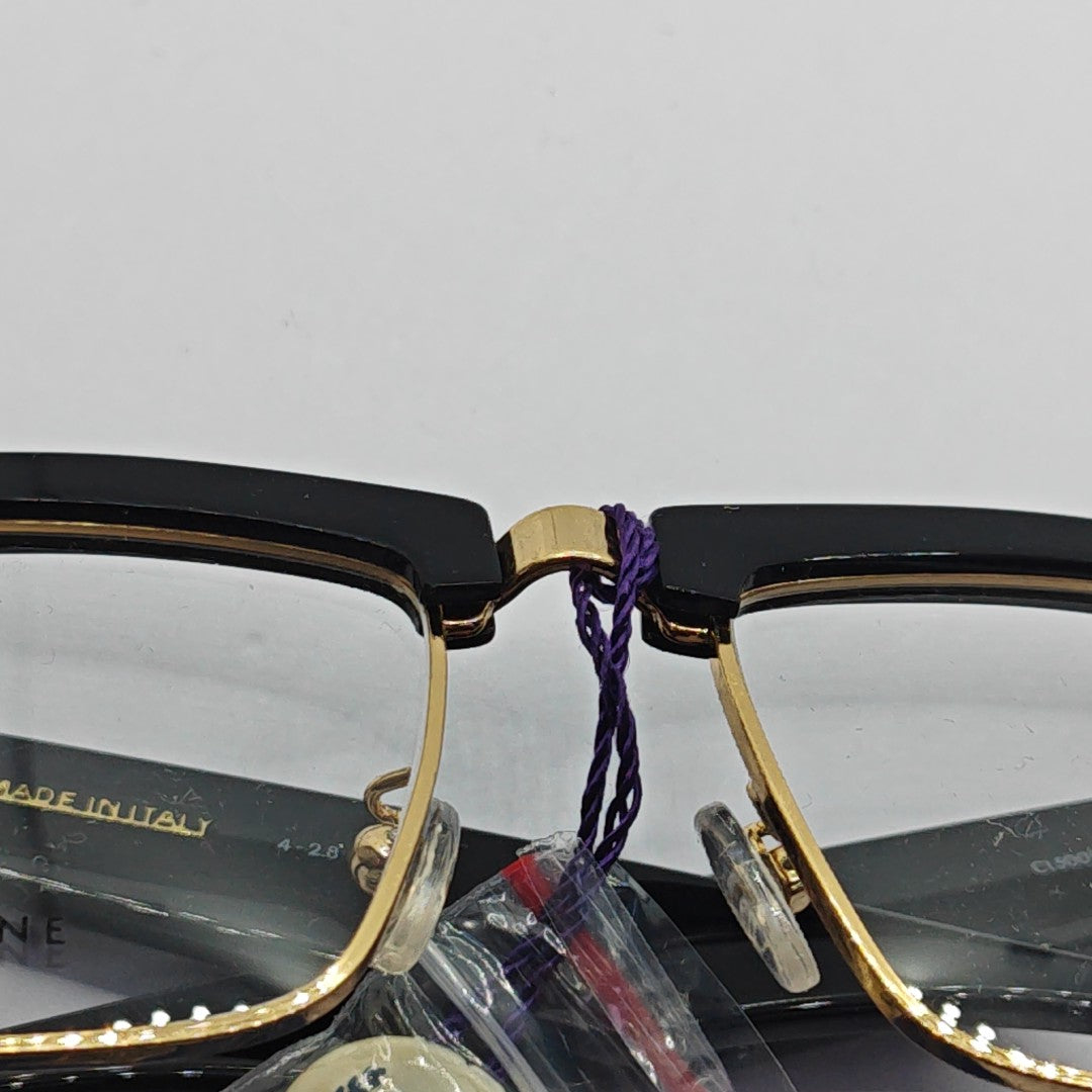 Synthetic Eyeglasses Black