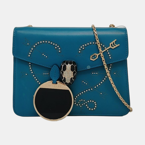 SERPENTI FOREVER Small Calfskin Green