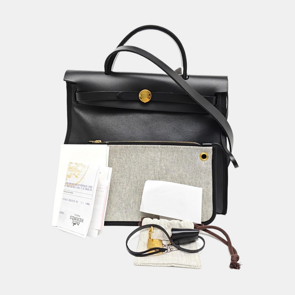 Herbag 31 Coated Canvas Black