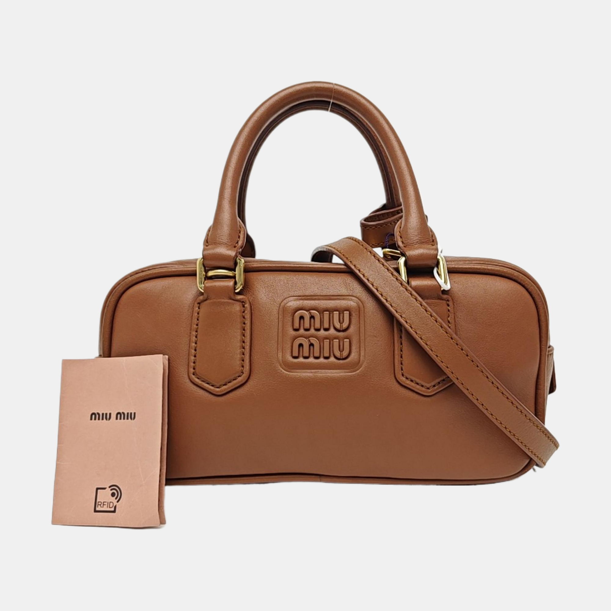 Arcadie Small Calfskin Brown