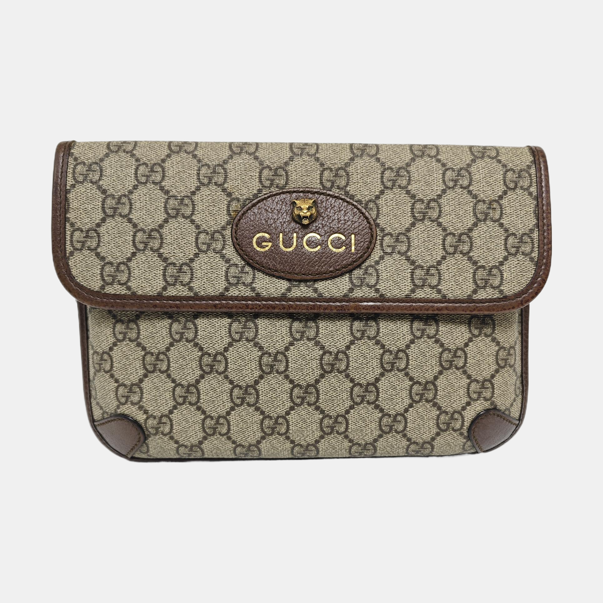 Neo Vintage Monogram Coated Canvas Beige