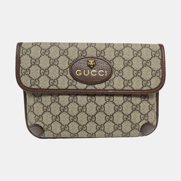 Neo Vintage Monogram Coated Canvas Beige