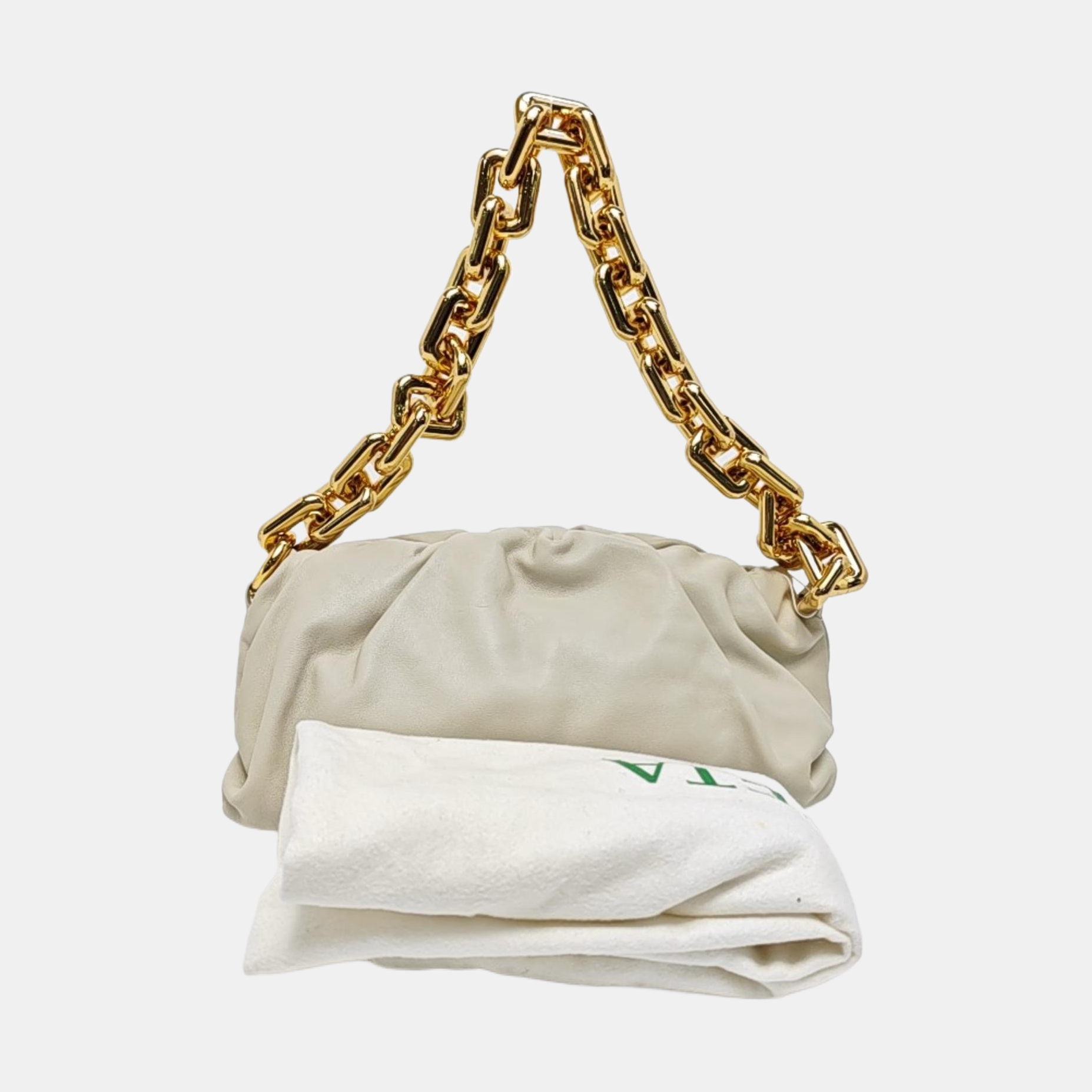 The Pouch Mini Calfskin White