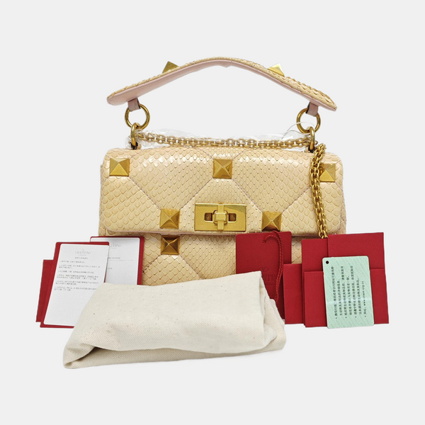 Roman Stud Python Yellow