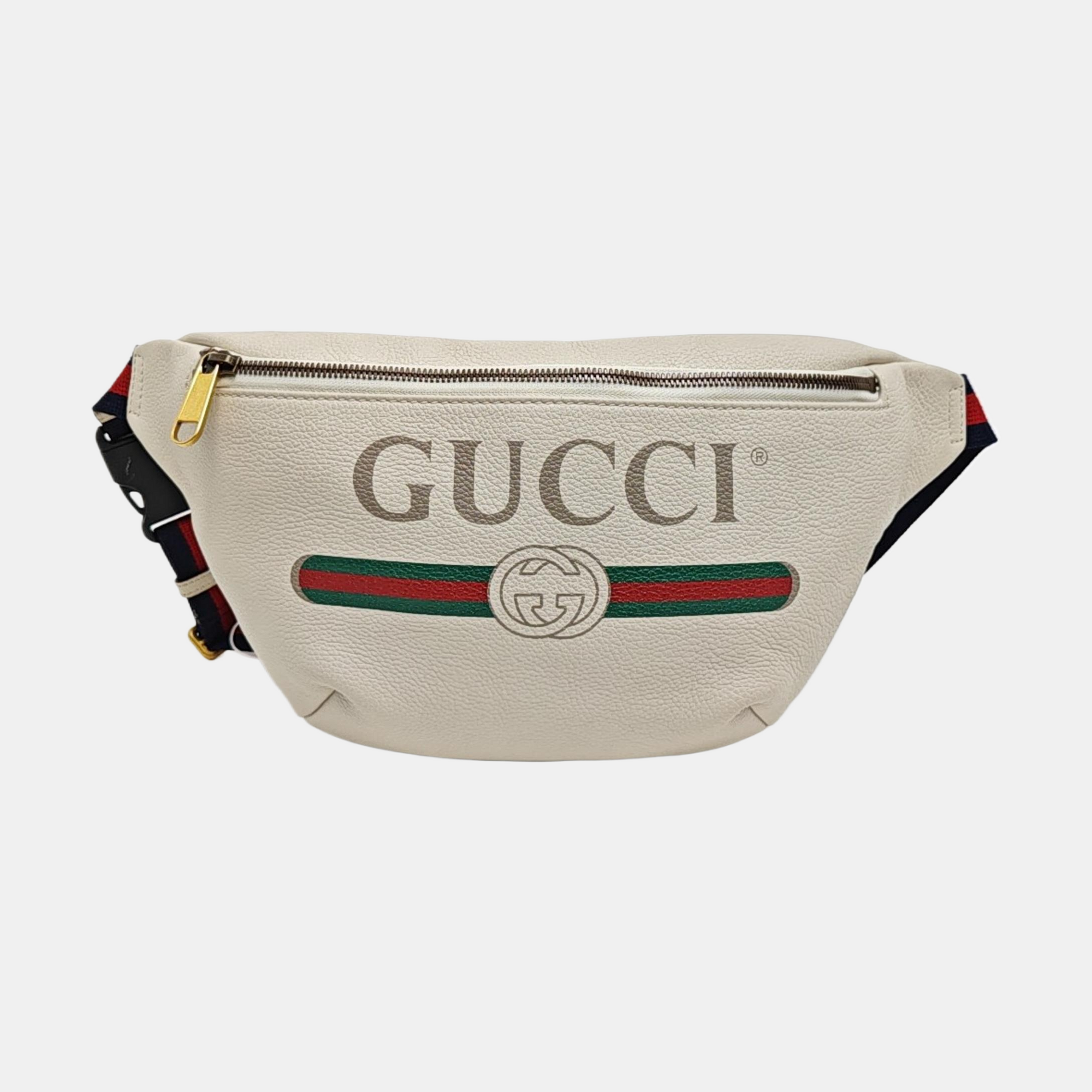 Print Large Calfskin White