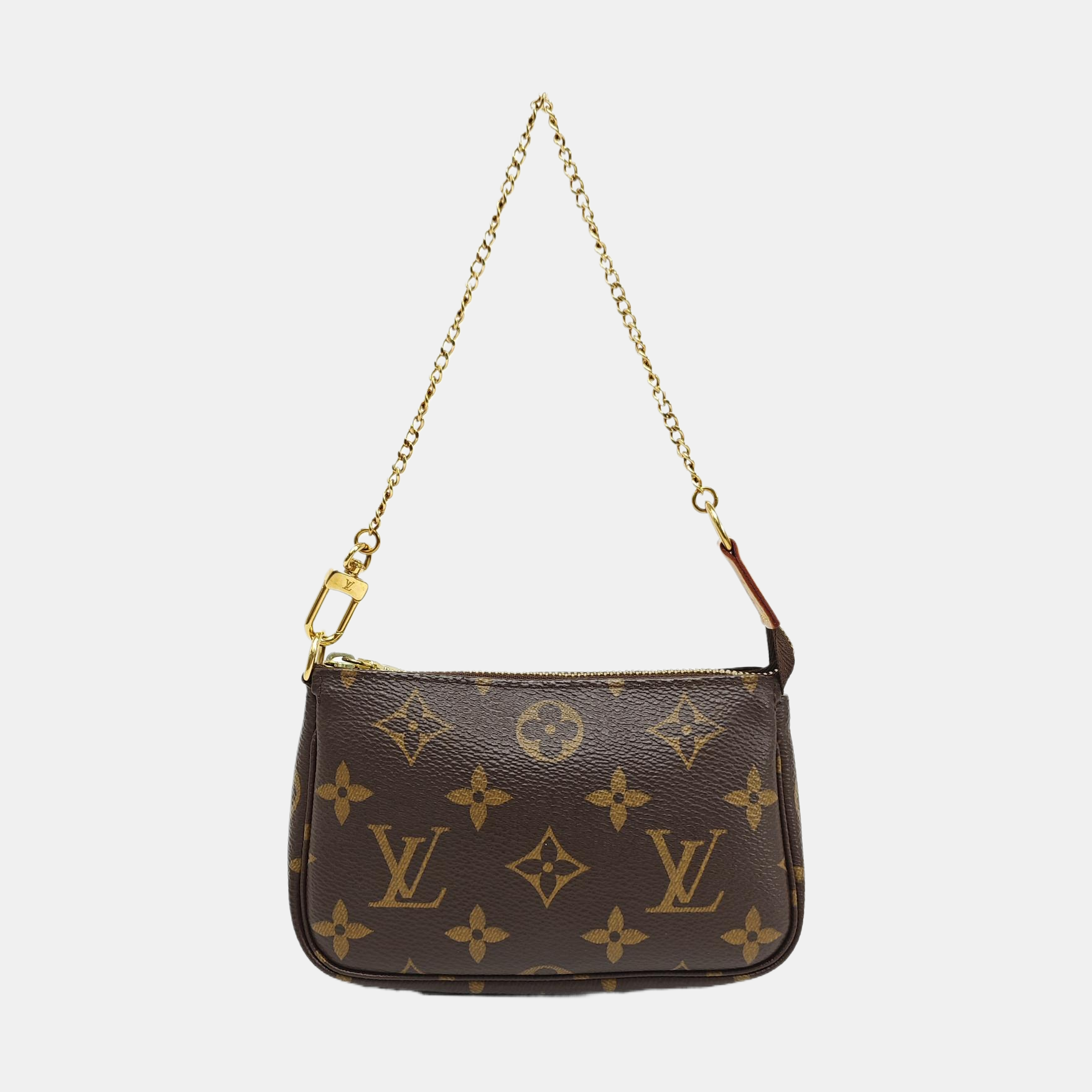 ACCESSOIRES Mini Monogram Coated Canvas Brown