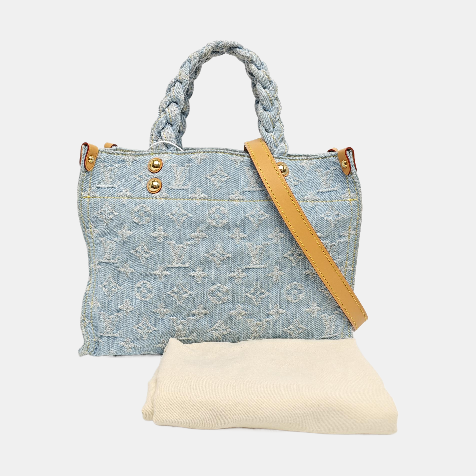 ONTHEGO PM Monogram Denim Blue