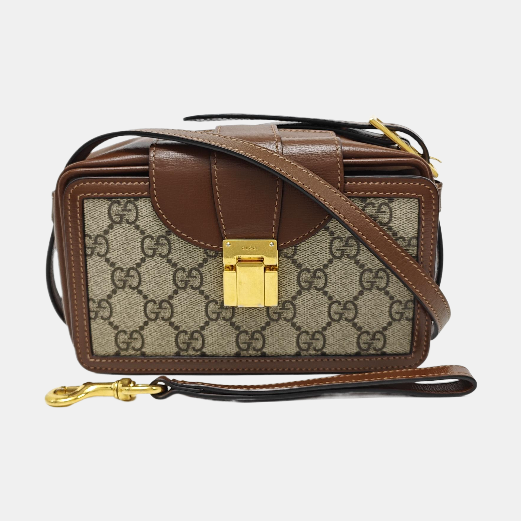Monogram Coated Canvas Shoulder Bag Mini Multicolor