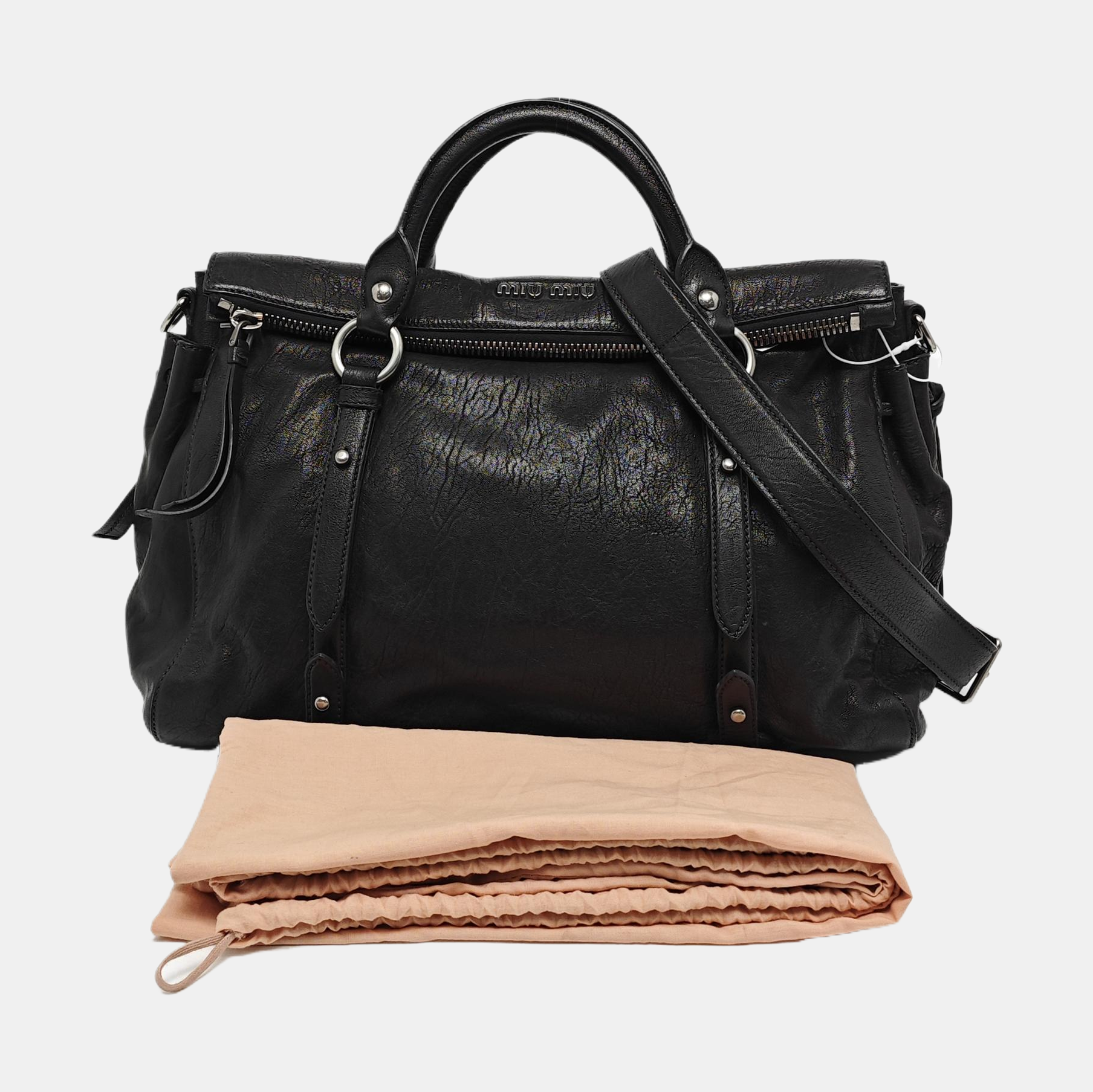 Calfskin Tote Bag Black