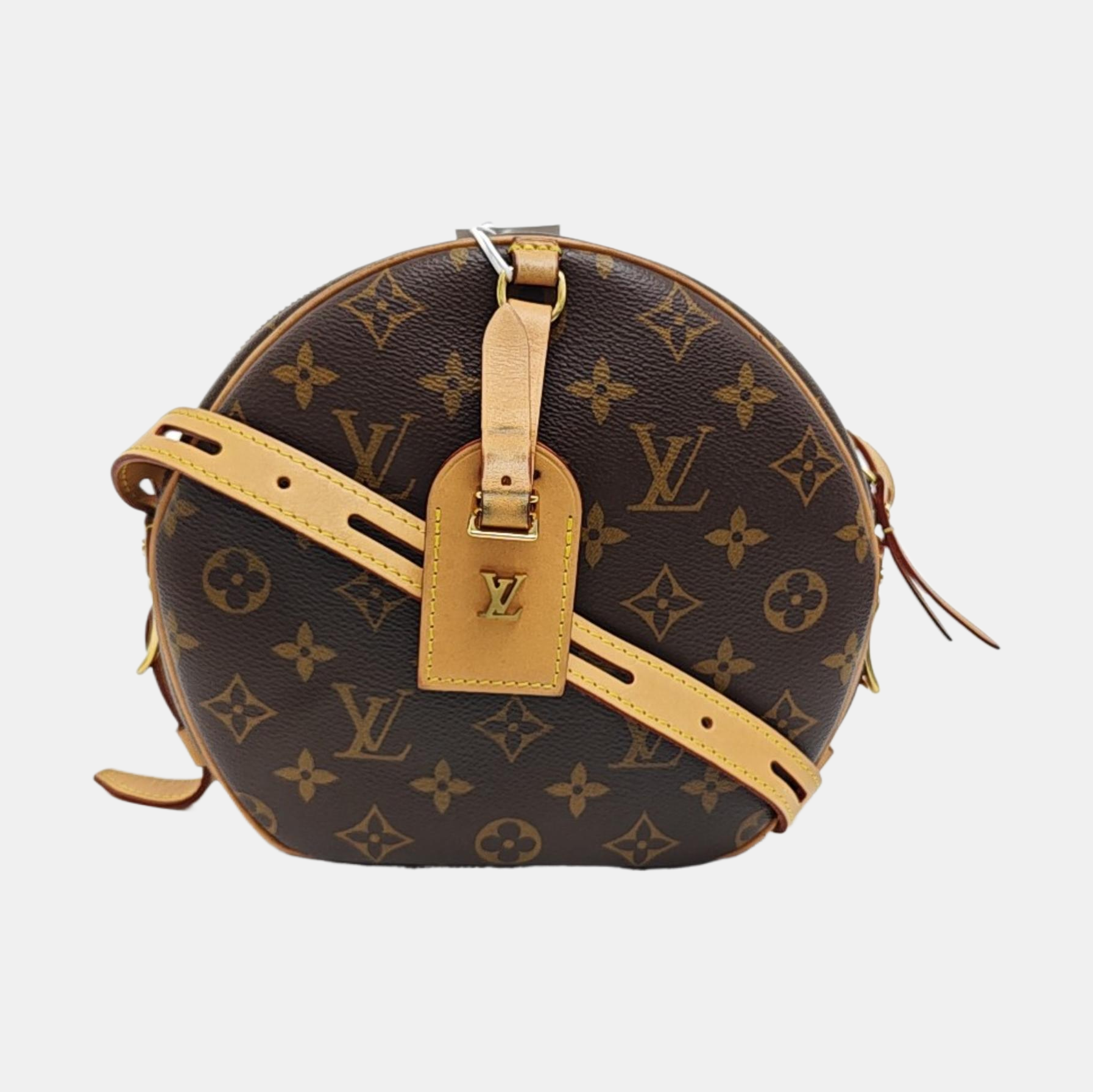 BOITE CHAPEAU MM Monogram Coated Canvas Brown