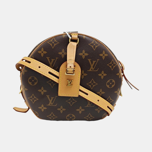 BOITE CHAPEAU MM Monogram Coated Canvas Brown