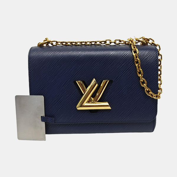 Authenticated pre-owned  TWIST MM Epi Blue - Shoulder Bag at Looply