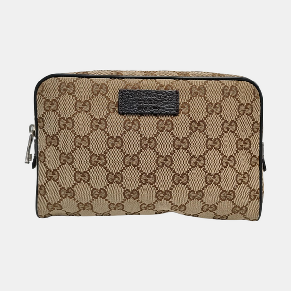 GG Supreme Monogram Canvas Brown