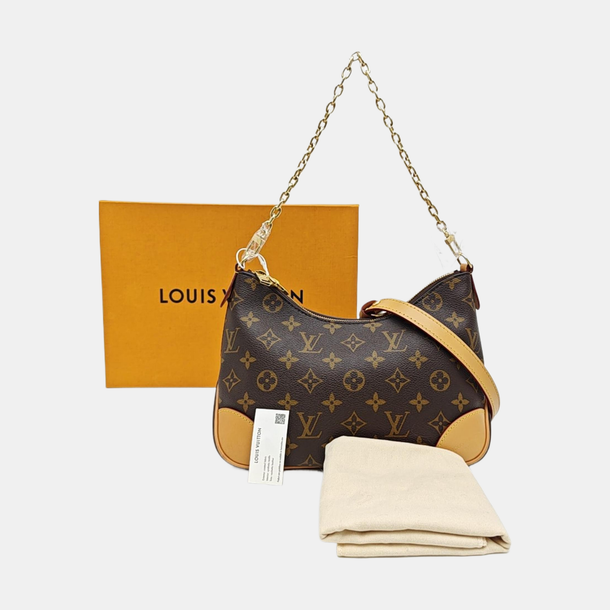 BOULOGNE Monogram Coated Canvas Brown
