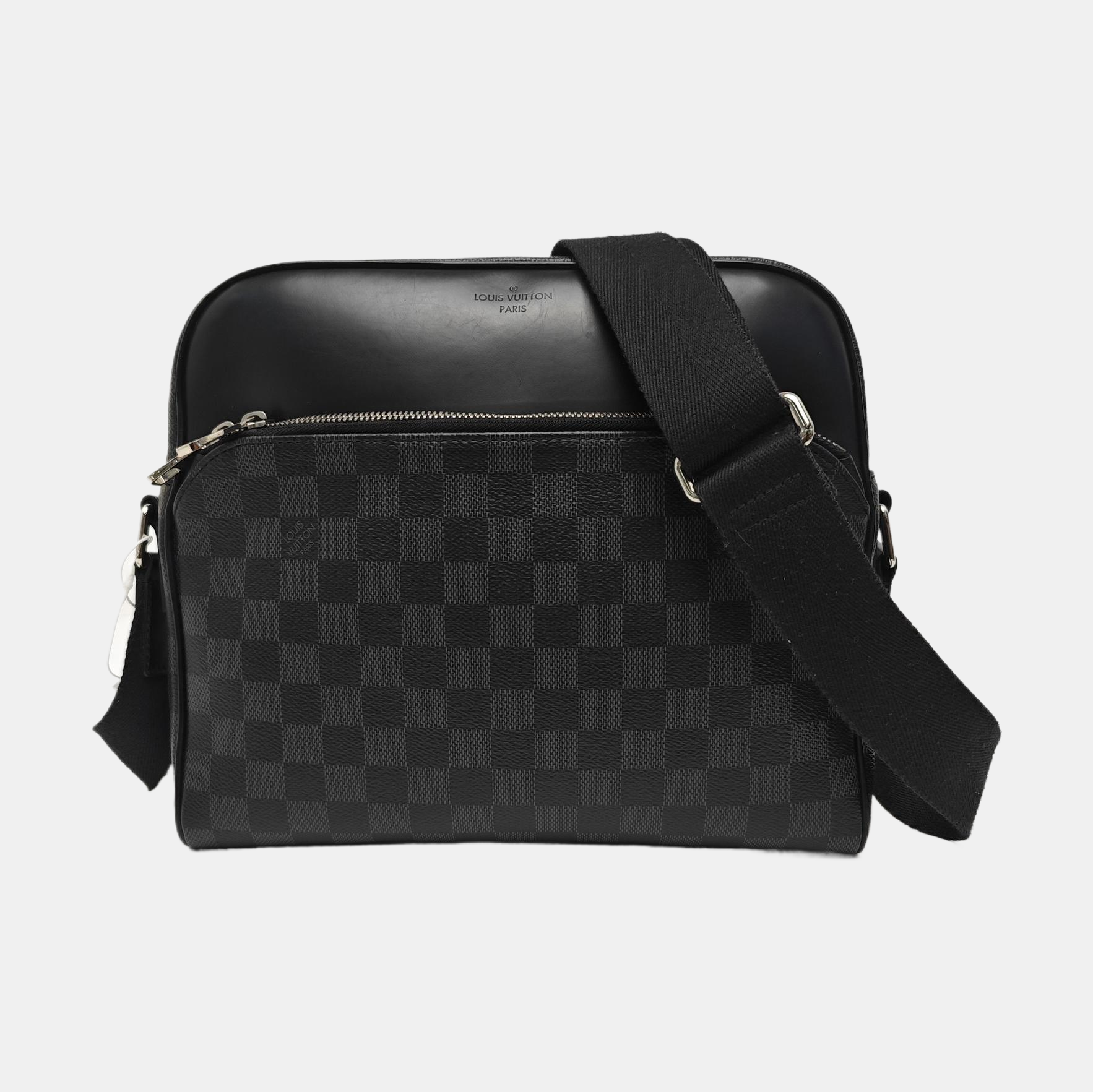 DAYTON PM Damier Graphite Coated Canvas Gray