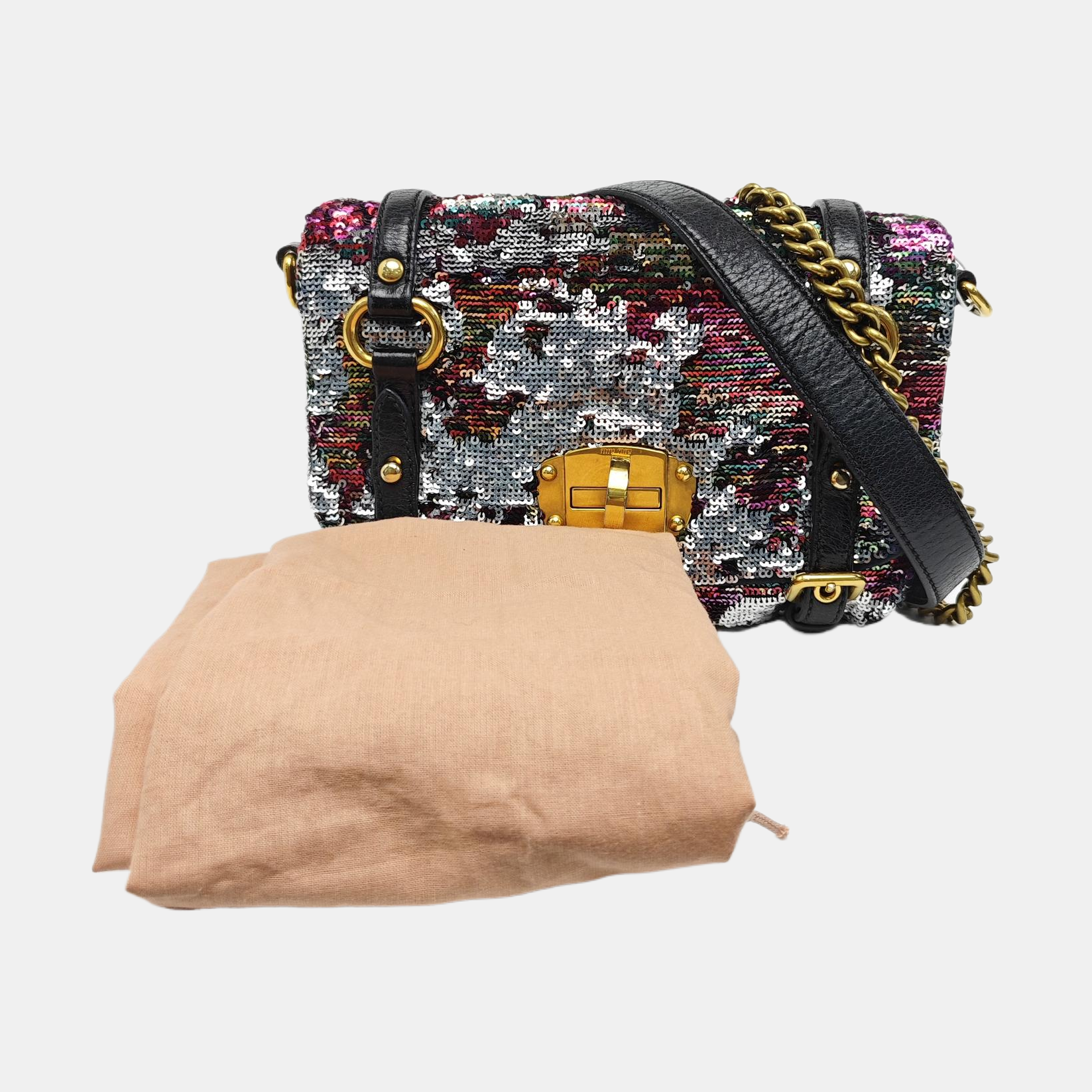 Miu Coffer Special Material Multicolor