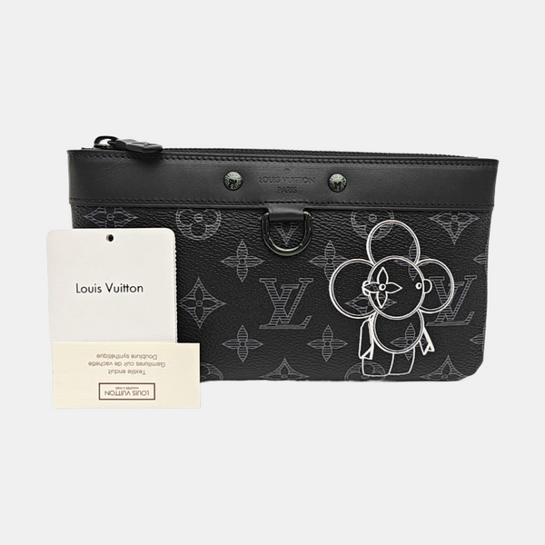 APOLLO Monogram Coated Canvas Black