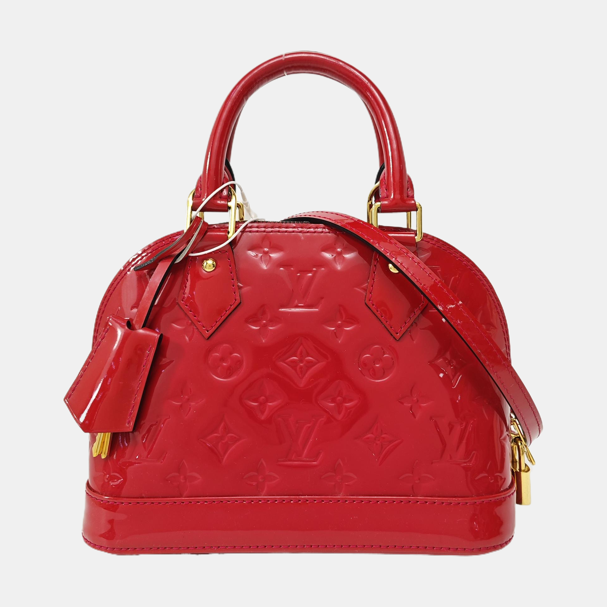 ALMA BB Patent Leather Red